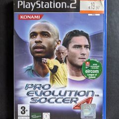 PES 4 - PS2 complete in box