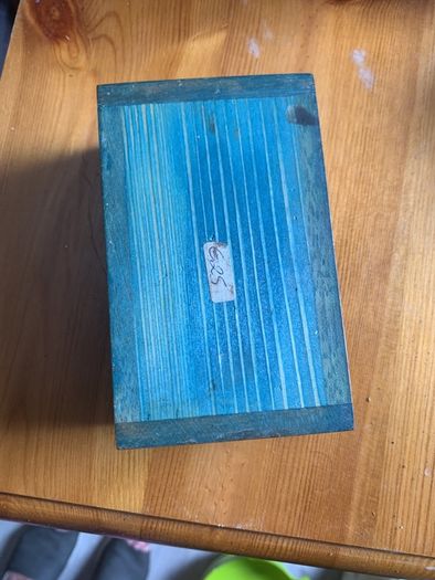 Wooden box with beautiful inlay design