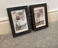 2 RIBBA IKEA picture frames for 4x6" (10x15cm) picture
