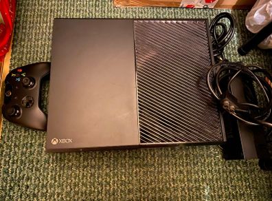 Xbox One with Controller and accessories