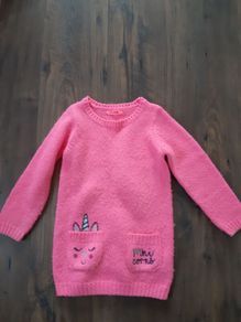Unicorn pink jumper size 4 years