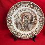 Vintage Johnson Bros HIS MAJESTY Turkey Dinner Plate Image 3