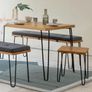 Heals Brunel Oak Dining Table Image 7