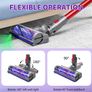 Anti-Tangle Replacement Head for Dyson V7V8V10V11V15 Vacuum Cleaner  50W High Torque Motorhead with LED Light,for Dyson V7 V8 V10 V11 V15 SV10 SV11 SV12 SV14,for Cleaning Hardwood Floors&Carpets Image 4