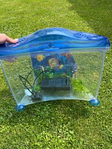 fish tank small plastic