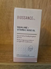 Biossance  Squalane + Vitamin C Rose Oil  30ML  RRP 64