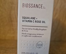 Biossance  Squalane + Vitamin C Rose Oil  30ML  RRP 64
