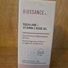 Biossance  Squalane + Vitamin C Rose Oil  30ML  RRP 64