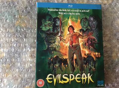 Evilspeak Blu Ray OOP With Slipcover