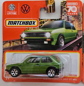 Matchbox Volkswagen Golf GTI MK1 VW Toy Model Car