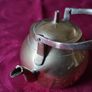 Vintage Solid Brass Decorative Small Tea Pot Ornament With Lid Image 8