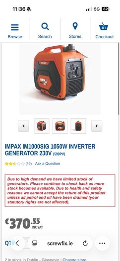 Petrol Generator