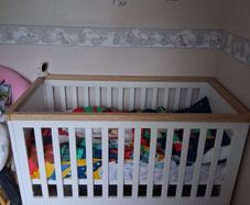 Cot Bed/Guard rail