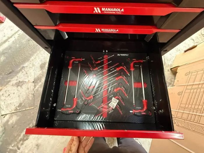 Manarola 7 Drawer Tool Chest - Full Professional Set