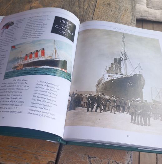 4 as new hardbacks on Lusitania, D18 post 10e