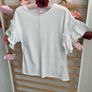 T-shirt statement top savida 100% cotton size xsmall Image 7