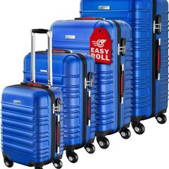 4 Piece Hard Shell Suitcase Set