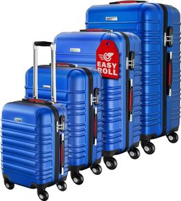 4 Piece Hard Shell Suitcase Set