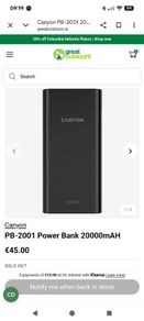 Power Bank 20000mAH