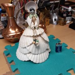 Shell figurine handmade