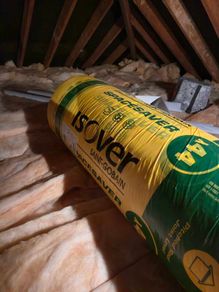 Attic insulation 1& 3/4 rolls