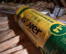 Attic insulation 1& 3/4 rolls