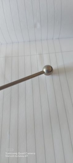 Candle metal snuffer ,,good patina for its age ,sold as seen