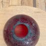 3 x Red Crackle Effect Glass Lamp Shades Image 3