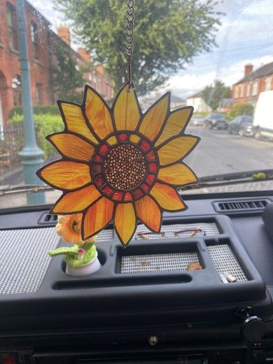 Sunflower Suncatcher