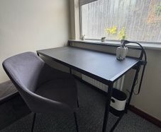Desk and chair