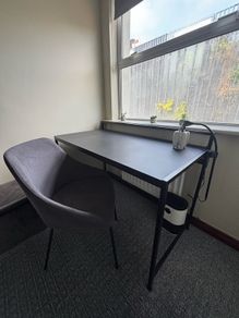 Desk and chair
