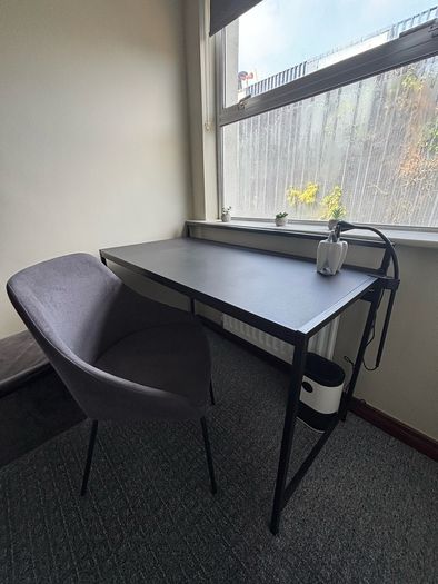Desk and chair