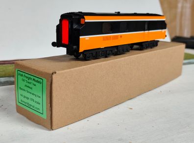 Irish railway refitted Dutch EGV van.