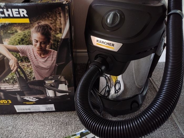 Karcher WD3 1000watt Wet and Dry Vacuum Cleaner
