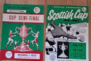 Celtic FC Scottish Cup Programmes X 2