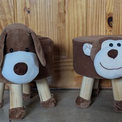 Toddler animal stool