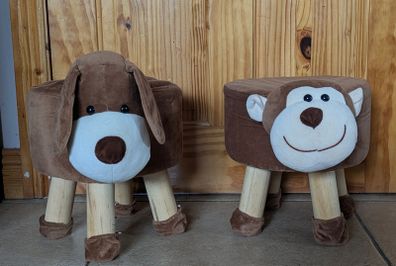 Toddler animal stool