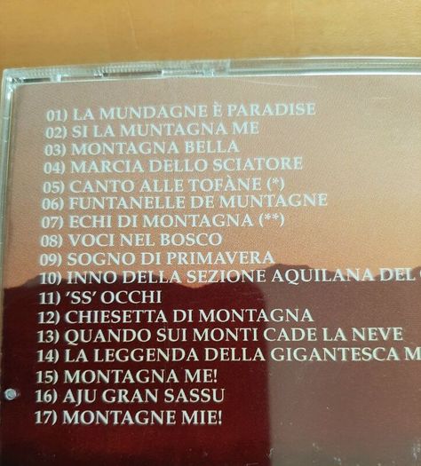 Italian Alpine Choral CD