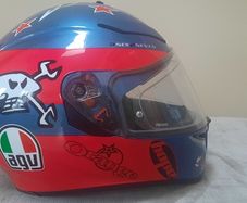 Limited edition Guy Martin motorcycle helmet