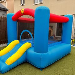 Bouncy castle with slide