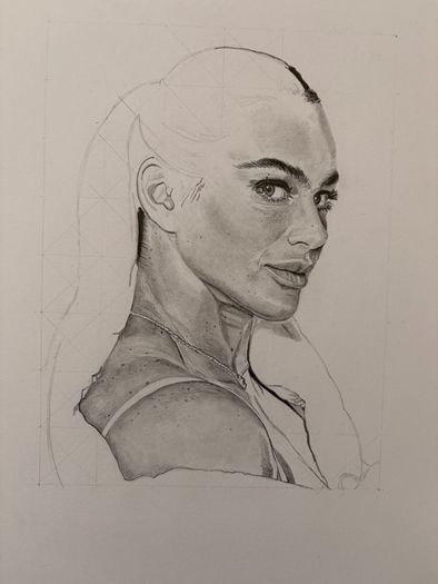 Aryna Sabalenka Pencil Drawing