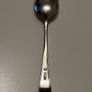 WWII Vintage 1940 Solid Sterling Silver Coffee / Sugar Spoon - Sheffield (Cooper Bros) Image 2