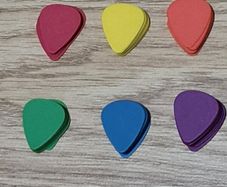 60pc Dunlop guitar picks standard tortex
