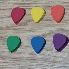 60pc Dunlop guitar picks standard tortex