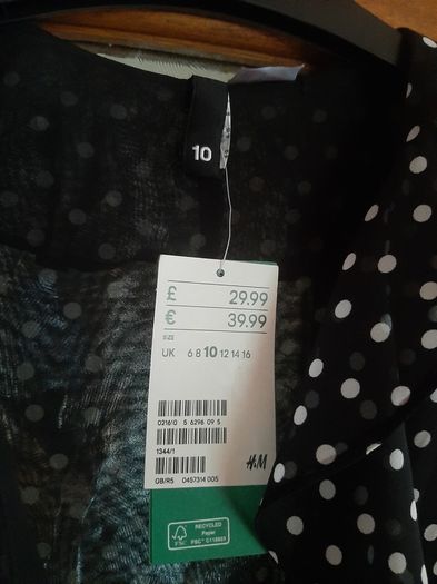 Brand New H&M Dress, Size 10, Cost 39.99