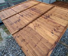 Shiplap Fence Panels