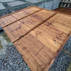 Shiplap Fence Panels