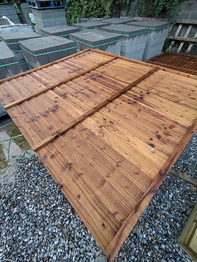 Shiplap Fence Panels