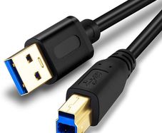 1.8m Superspeed USB 3.0 Cable A Male to B Male NEW