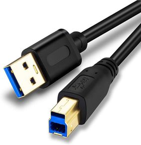 1.8m Superspeed USB 3.0 Cable A Male to B Male NEW